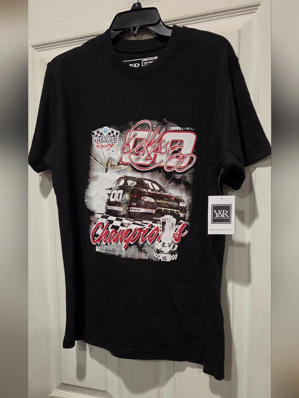YOUNG & RECKLESS RACING TSHIRT - Picture 1 of 2